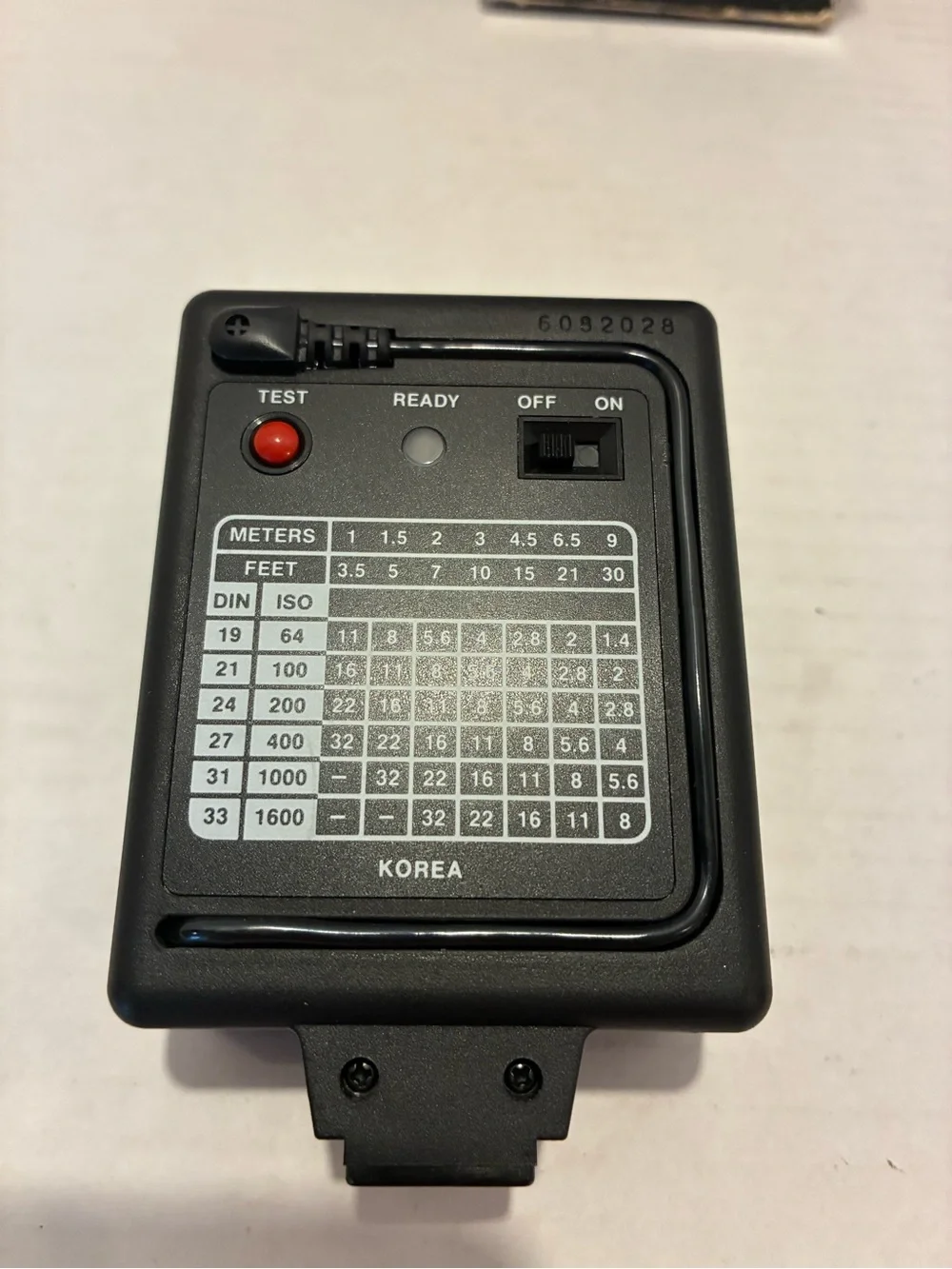 1900 Electronic Flash - Black